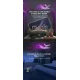Багатокольорова лампа-проектор зоряного неба з пультом Nebula Dog Projector Проектор у вигляді Космічного пса