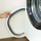 Силіконовий складаний тазик для ванної на 5 літрів TZ02 Сіро-білий Складаний тазик для дому