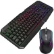 Ігрова клавіатура на 115 клавіш з мишкою та RGB підсвічуванням Ігровий набір 2 в 1 з мишкою та клавіатурою