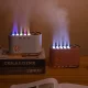 Зволожувач повітря з LED RGB підсвічуванням та пультом Aroma Humidifier Білий Зволожувач повітря з ароматизацією