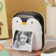 Дитячий портативний термопринтер без заливки чорнила M05 PENGUIN Міні принтер для фотографій та етикеток