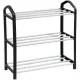 Підлогова пряма полиця-стелаж 3-рівнева для взуття Shoe Rack 45х19х42 см