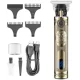 Акумуляторна машинка для стрижки волосся з дисплеєм VGR V-948 Тример для стрижки бороди та вусів