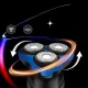 Електробритва чоловіча акумуляторна з дисплеєм Geemy GM-9010 Електробритва для сухого та вологого гоління