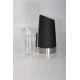 Електричний млин для солі та перцю Spice Bottle Electronic Black Електромлин подрібнювач для спецій
