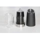 Електричний млин для солі та перцю Spice Bottle Electronic Black Електромлин подрібнювач для спецій
