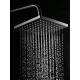 Многофункціональний душовий змішувач для ванної кімнати Shower AA6-6 Чорний Душова система для ванної