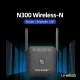 Універсальний роутер-підсилювач сигналу Wi-Fi ретранслятор з 2 антена PIX-LINK LV-WR53Q Чорний 2.4 ГГц