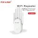 Універсальний роутер-підсилювач сигналу Wi-Fi ретранслятор з 6 антенами PIX-LINK LV-WR60T Білий 2.4 ГГц