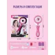 Дитячий автоматичний стайлер для плетіння косичок Hair machine Рожевий Інструмент для укладання волосся