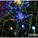 Газонний вуличний садовий ліхтар 1 шт. на сонячній батареї у вигляді Феєрверка RD-407 120LED Різнокольоровий