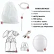 Молоковідсмоктувач електричний подвійний для грудного вигодовування Breast Pump RH228 Model 3 150мл