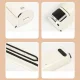 Кухонний вакуумний пакувальник харчових продуктів з дисплеєм Білий Побутовий вакууматор домашній