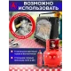 Настільний похідний газовий обігрівач на 1700 W Чорна Газова плитка-піч 2 в 1 на одну конфорку 1.7 кВт