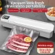 Кухонний вакуумний пакувальник харчових продуктів з дисплеєм Vacuum machine Білий Побутовий вакууматор домашній