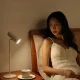 Світлодіодна настільна акумуляторна лампа з двостороннім світінням Table lamp LY-739 3 режими свічення