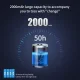 Світлодіодна настільна акумуляторна лампа з двостороннім світінням Table lamp LY-739 3 режими свічення
