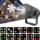 Вуличний різдвяний світлодіодний проектор LED Projection Lamp HA-98 Різдвяний проектор 16 візерунків