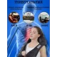 Універсальний роликовий масажер з підігрівом для шиї та спини Massager of Neck Kneading BLACK