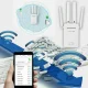 Універсальний роутер-підсилювач сигналу Wi-Fi ретранслятор із 4 антенами PIX-LINK 9Q Білий 2.4 ГГц