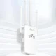 Універсальний роутер-підсилювач сигналу Wi-Fi ретранслятор з 4 антена PIX-LINK U9 Білий 2.4 ГГц