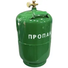 Туристичний газовий балон з ручкою та конфоркою без пальника об'ємом 12 літрів Зелений 2200 Вт 145 г/год