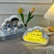 Світлодіодний нічник-дзеркало з 3D ефектом Хмара з тюльпанами HA-115 Світильник-нічник в унікальному дизайні