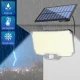 Вуличний світильник з датчиком руху та сонячною панеллю HA-110 234LED Вуличний LED ліхтар з пультом