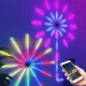 Світлодіодний світильник настінний RGB Феєрверк з пультом та керуванням з телефону SF-9 Bluetooth USB 180LED