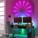Світлодіодний світильник настінний RGB Феєрверк з пультом та керуванням з телефону SF-9 Bluetooth USB 180LED