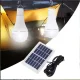 Ліхтар акумуляторний із сонячною панеллю та пультом Energy saving lamp HA-118 Водонепроникна LED лампа
