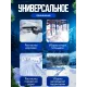 Снігоприбирач на 600 Вт на акумуляторі з 2 АКБ Скрепер для прибирання снігу