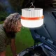 Ліхтар-лампа на акумуляторі з сонячною панеллю та гачком Solar micro USB Кемпінгова лампа