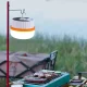 Ліхтар-лампа на акумуляторі з сонячною панеллю та гачком Solar micro USB Кемпінгова лампа
