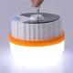 Ліхтар-лампа на акумуляторі з сонячною панеллю та гачком Solar micro USB Кемпінгова лампа