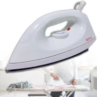 Праска на 1000 Вт із тефлоновим покриттям Royal Deluxe Dry Iron YPF-2003A Біла
