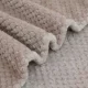 Плюшеве покривало-плед Вафля з густим ворсом розміром 200x230 см Blanket однотонне Бежевий