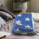 Електропростирадло 150х170см з 2 режимами підігріву Electric blanket Синя із зірками