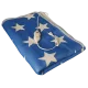 Електропростирадло 150х170см з 2 режимами підігріву Electric blanket Синя із зірками