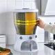 Диспенсер, що обертається, 10 л з кришкою для круп на 4 секції LY-772 Білий