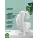Антигравітаційний зволожувач повітря з RGB нічником на 350 мл USB Білий