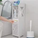 Стелаж-шафа пряма для ванної кімнати 18х20х80 см Lines Біла