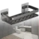 Металева настінна полиця для ванної 31.5x13.5x5 см STORAGE RACK AND1096