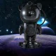 Проектор зоряного неба на підставці з пультом та Bluetooth Sky Star Astronaut Lamp Чорний