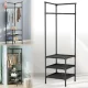 Напольна кутова вішалка-стелаж для одягу 185х40х40 см Corner rack