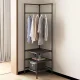 Напольна кутова вішалка-стелаж для одягу 185х40х40 см Corner rack