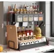 Настільна металева стійка-органайзер для спецій Kitchenware AND-3