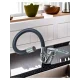 Змішувач гнучким краном 47 см для ванної та кухні Water tap HA-181