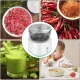 Акумуляторний блендер-подрібнювач із чашею 200 мл Food processor M-703 45Вт