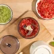 Акумуляторний блендер-подрібнювач із чашею 200 мл Food processor M-703 45Вт
